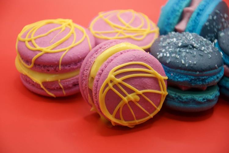 Passionfruit and Blueberry Macarons Recipe